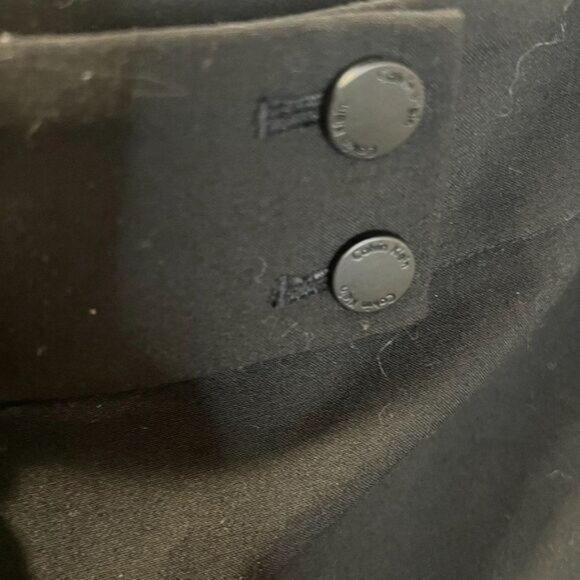 Calvin Klein Women's Curvy Fit Roomy Hip Straight Leg Trouser Flare Hem pants - Picture 6 of 6